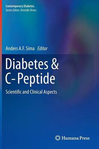 Cover image for Diabetes & C-Peptide: Scientific and Clinical Aspects