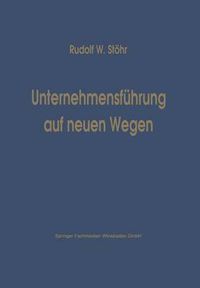 Cover image for Unternehmensfuhrung Auf Neuen Wegen