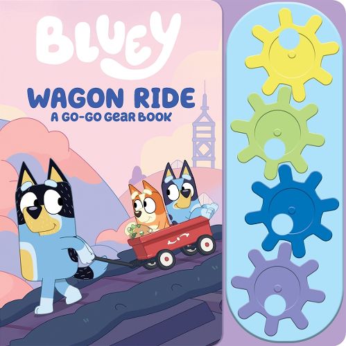 Cover image for Bluey: Wagon Ride A Go-Go Gear Sound Book