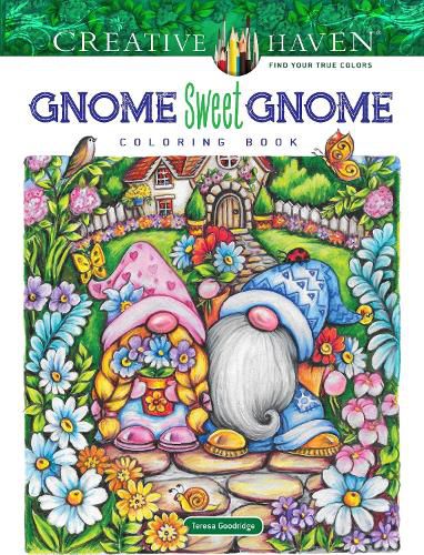 Creative Haven Gnome Sweet Gnome Coloring Book