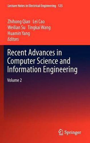 Cover image for Recent Advances in Computer Science and Information Engineering: Volume 2