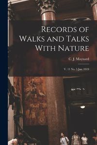 Cover image for Records of Walks and Talks With Nature