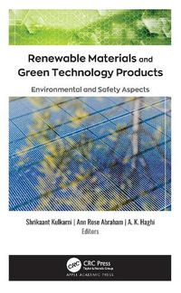 Cover image for Renewable Materials and Green Technology Products: Environmental and Safety Aspects