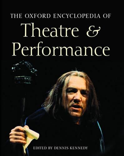 Cover image for The Oxford Encyclopedia of Theatre and Performance