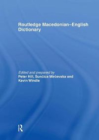 Cover image for Routledge Macedonian-English Dictionary