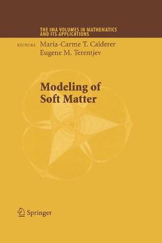 Cover image for Modeling of Soft Matter