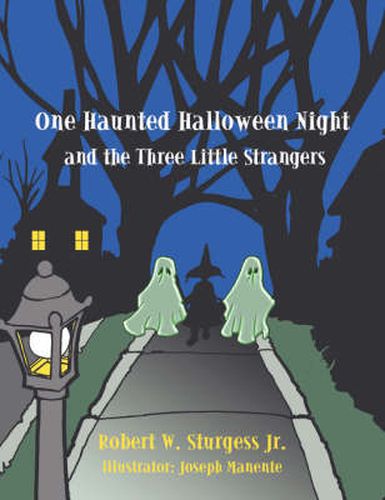 Cover image for One Haunted Halloween Night and the Three Little Strangers