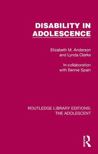 Cover image for Disability in Adolescence