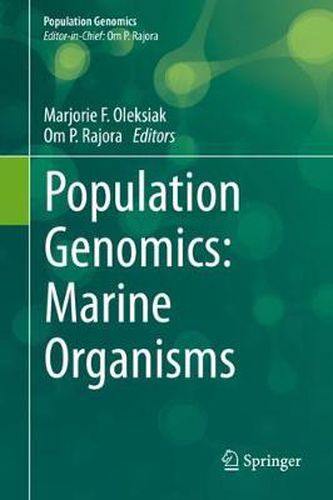 Cover image for Population Genomics: Marine Organisms