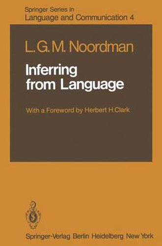 Cover image for Inferring from Language