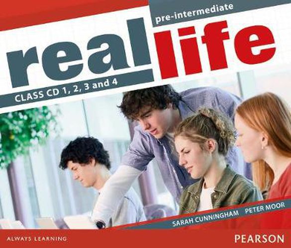 Cover image for Real Life Global Pre-Intermediate Class CD 1-4