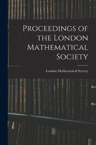 Cover image for Proceedings of the London Mathematical Society