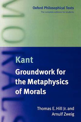 Cover image for Immanuel Kant: Groundwork for the Metaphysics of Morals