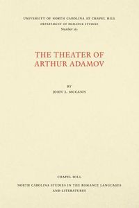 Cover image for The Theater of Arthur Adamov