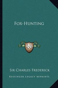 Cover image for Fox-Hunting