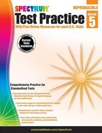 Cover image for Spectrum Test Practice, Grade 5