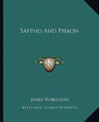 Cover image for Sappho And Phaon