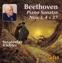 Cover image for Beethoven Piano Sonatas 3 4 27