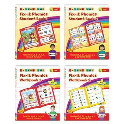 Fix-it Phonics - Level 1 - Student Pack (2nd Edition)