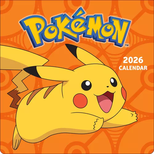 Cover image for Pokemon 2026 Wall Calendar
