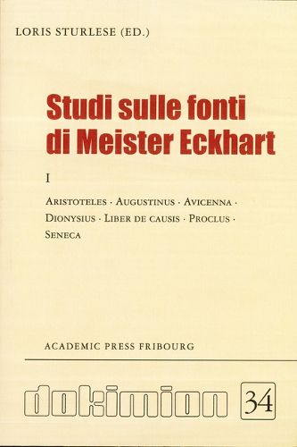 Cover image for Studi Sulle Fonti Di Meister Eckhart