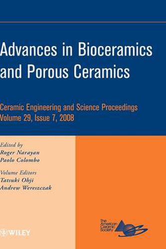 Cover image for Advances in Bioceramics and Porous Ceramics