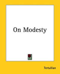 Cover image for On Modesty