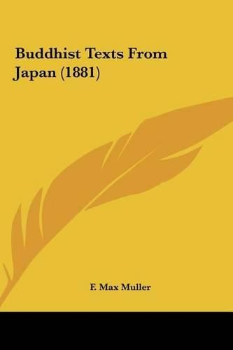 Buddhist Texts from Japan (1881)