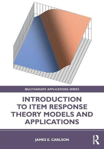 Cover image for Introduction to Item Response Theory Models and Applications