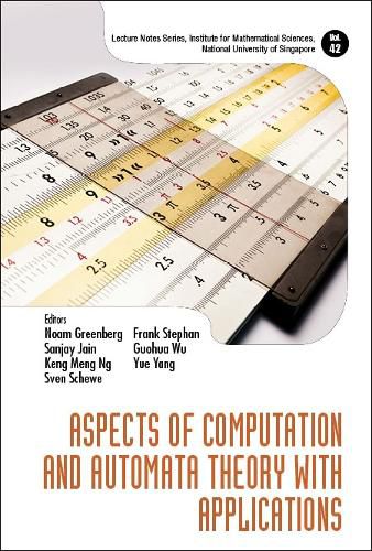 Cover image for Aspects Of Computation And Automata Theory With Applications