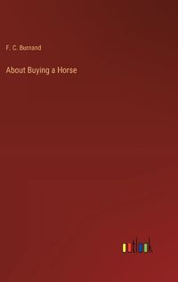 Cover image for About Buying a Horse