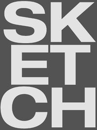 Cover image for Sketch - Large Black