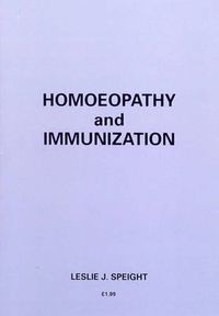 Cover image for Homoeopathy and Immunization