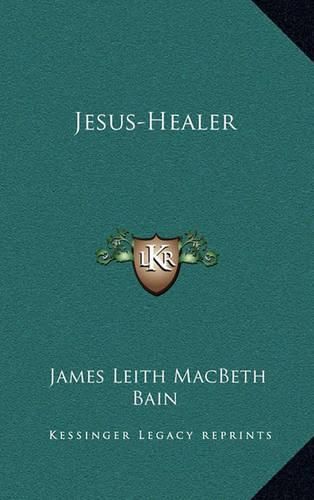 Cover image for Jesus-Healer