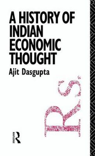 Cover image for A History of Indian Economic Thought