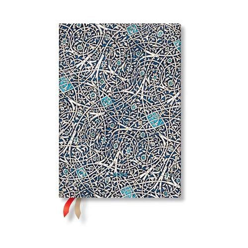 Cover image for Granada Turquoise (Moorish Mosaic) Midi 12-month Dayplanner 2024