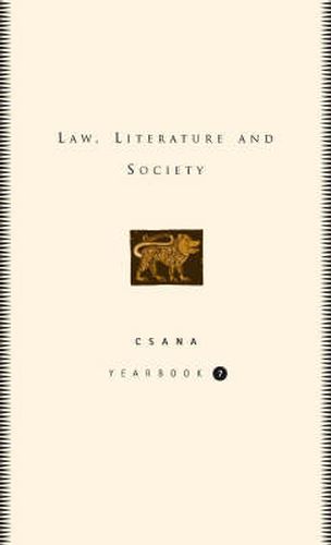 Cover image for Law, Literature and Society
