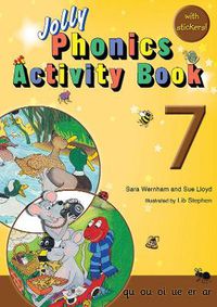 Cover image for Jolly Phonics Activity Book 7: In Precursive Letters (British English edition)