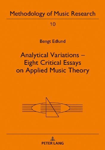 Cover image for Analytical Variations - Eight Critical Essays on Applied Music Theory