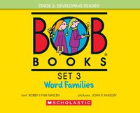 Cover image for Bob Books - Word Families Hardcover Bind-Up Phonics, Ages 4 and Up, Kindergarten, First Grade (Stage 3: Developing Reader)