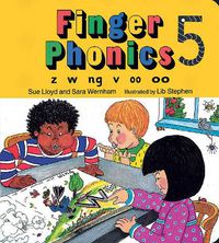 Cover image for Finger Phonics Book 5: in Precursive Letters (British English edition)