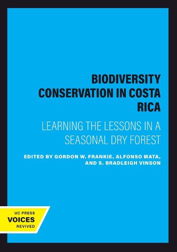 Cover image for Biodiversity Conservation in Costa Rica