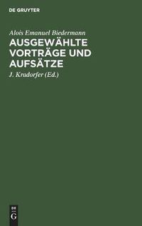 Cover image for Ausgewahlte Vortrage Und Aufsatze