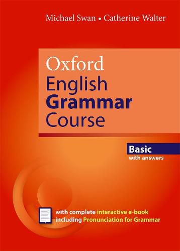 Cover image for Oxford English Grammar Course: Basic with Key (includes e-book)