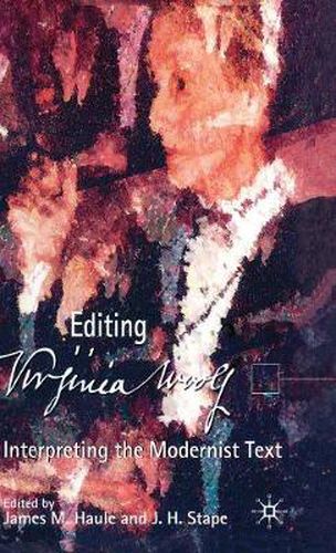 Cover image for Virginia Woolf: Interpreting the Modernist Text