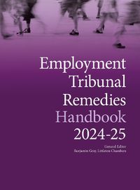 Cover image for Employment Tribunal Remedies Handbook 2024-25