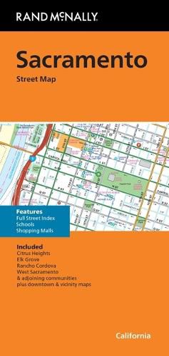 Cover image for Rand McNally Folded Map: Sacramento Street Map