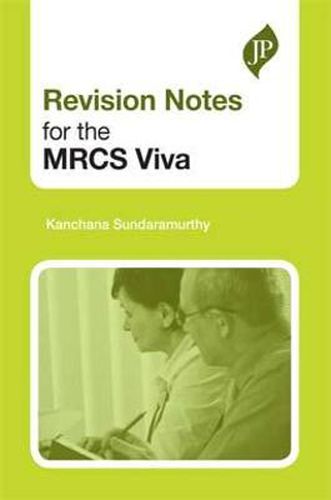 Cover image for Revision Notes for the MRCS Viva