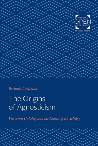 Cover image for The Origins of Agnosticism: Victorian Unbelief and the Limits of Knowledge