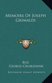 Cover image for Memoirs of Joseph Grimaldi